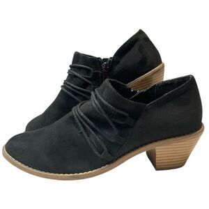 Rocket Dog Black 2” Blocked Heel Ankle Boots Size 8